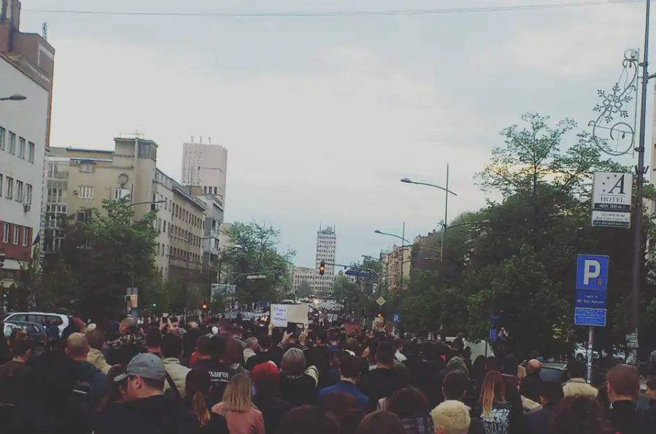 Građani se okupili na 'Maršu slobode' u Novom Sadu