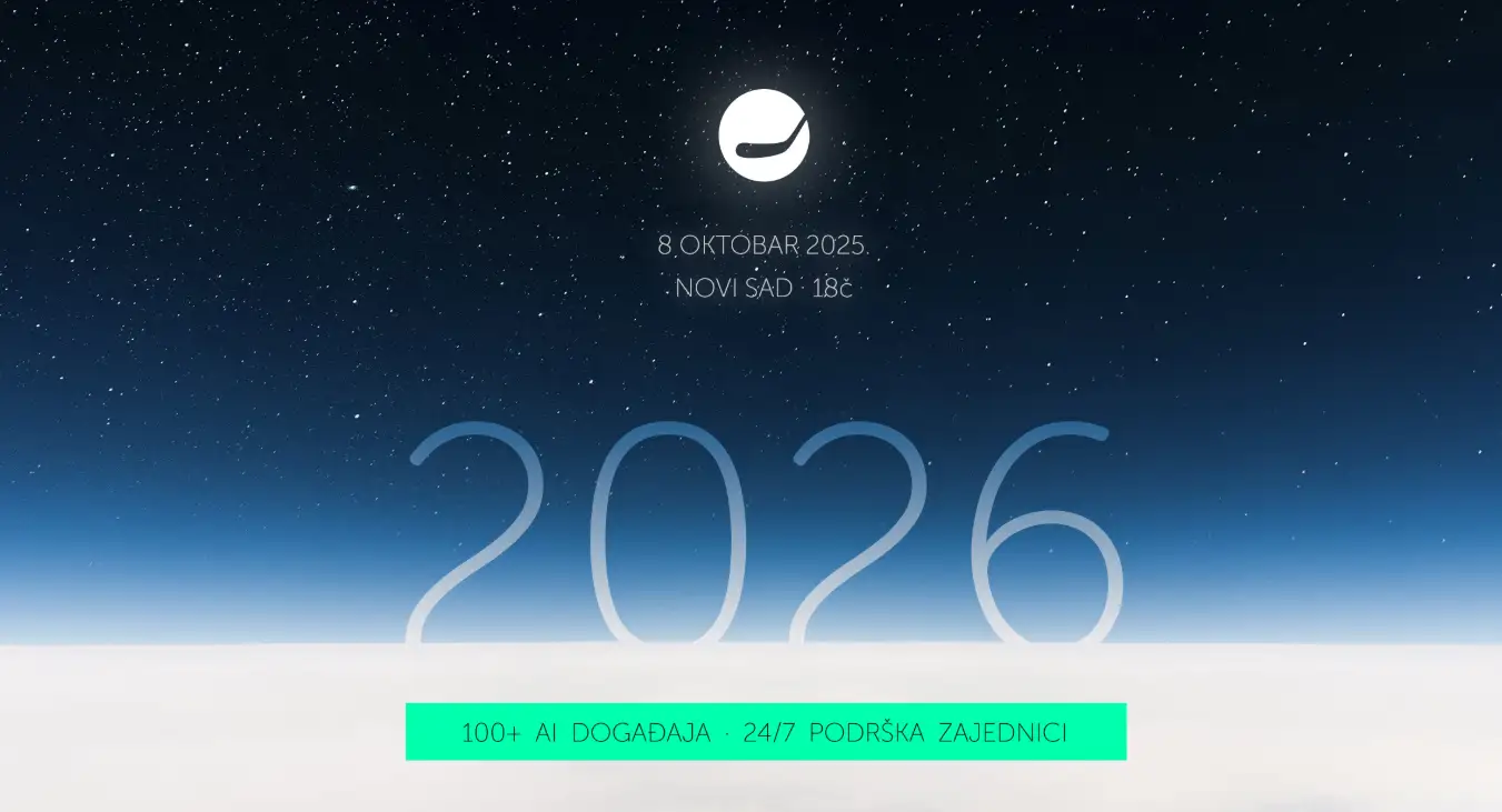 Poziv na događaj 8. oktobra: Novi AI programi i podrška zajednici